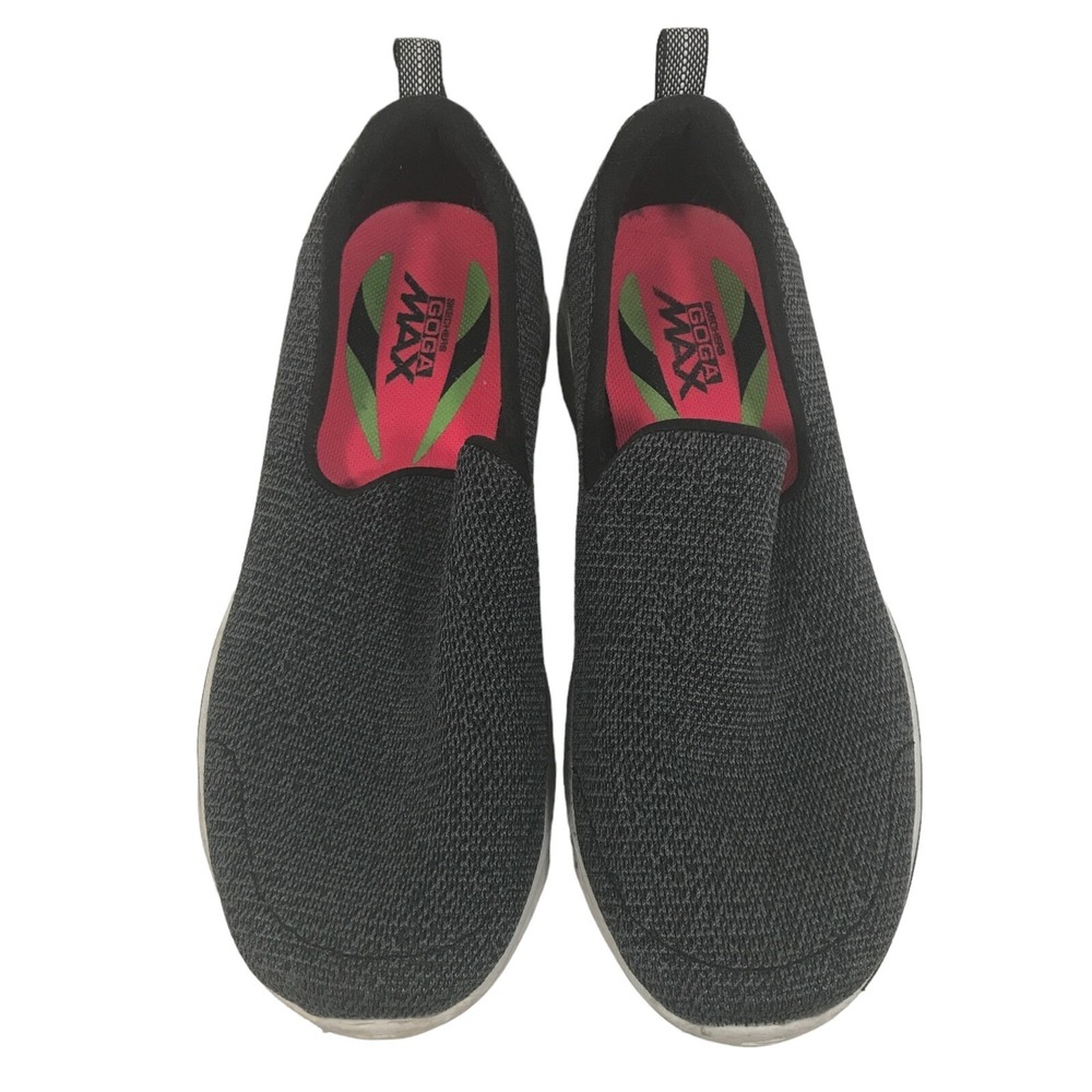 Skechers Go Walk Goga Max Gen 5 Womens US 6.5 Gray Slip-On Walking Shoes